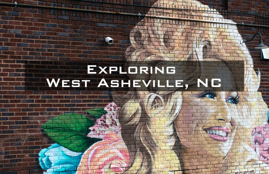 A mural of Dolly Parton on a brick wall