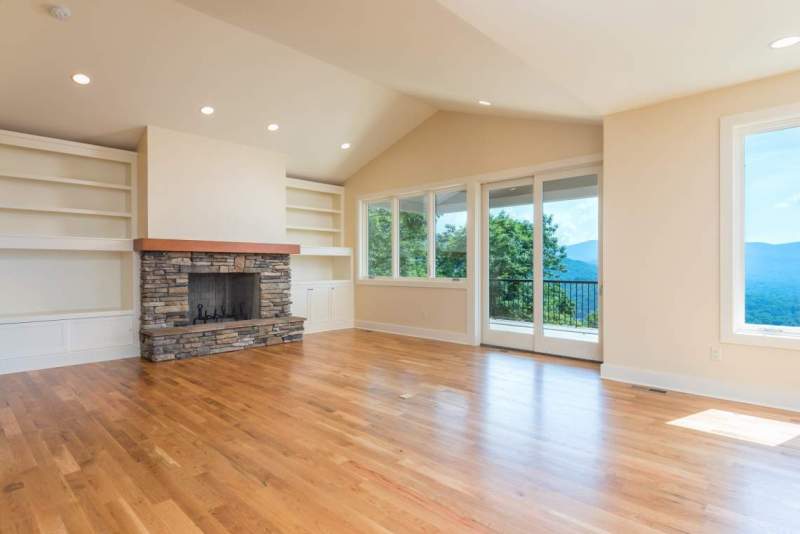Living Room Before Staging
