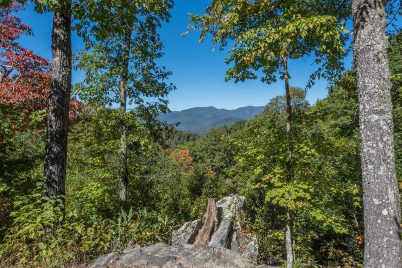 The view at the end of a trail