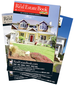 Real estate listing books.