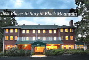 Image of the Monte Vista Hotel, a great place to stay in Black Mountain, NC.