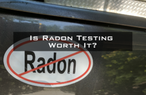 Sticker of Radon with a Line through it