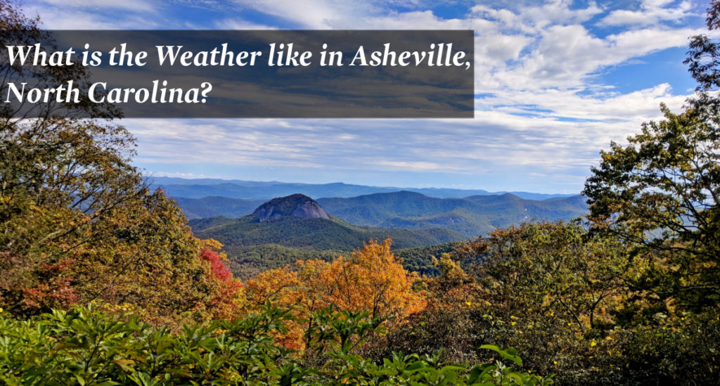 What is the weather like in Asheville, North Carolina?