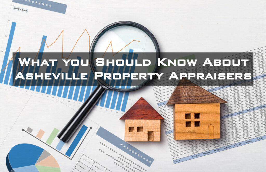 Asheville, NC property appraiser examining a real estate property
